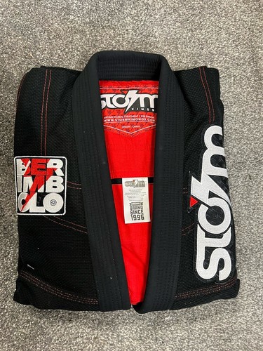 Storm jiu jitsu black size - storm,