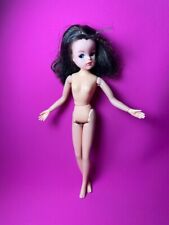 Vintage Sindy active ballerina thick eye lashes dark brown hair 12" ballet doll