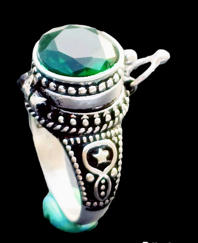Chrome diopside poison ring - poison,