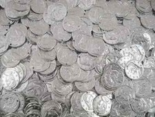 Belly Dancing Coins 19mm Silver 100pc Bulk Costume Dance Jewellery DIY Crafts