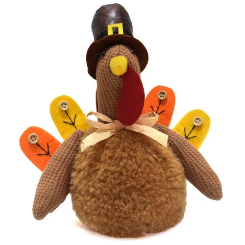 Plush turkey decoration - plush,