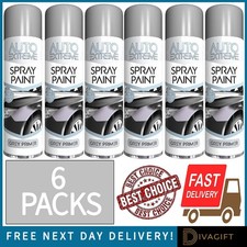 6 x GREY PRIMER AEROSOL SPRAY