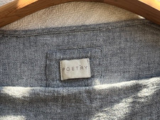 Poetry womans pale grey