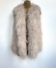 Cream Shearling Fur Gillet