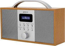 Groov-e Boston Wooden DAB & FM