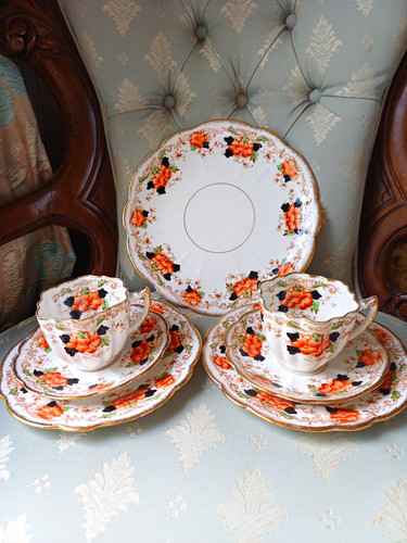 Antique trios tea - antique, 2