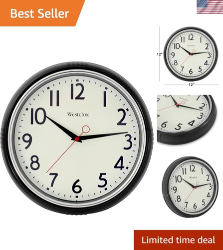 Vintage retro wall clock - clock,