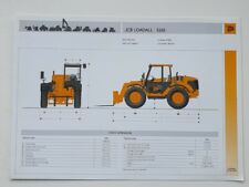 JCB 526S LOADALL SPECIFICATION SALES BROCHURE 