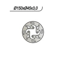 REAR BRAKE DISC NG 650 GAS GAS