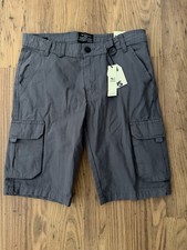 TWISTEDSOUL GREY CARGO SHORTS