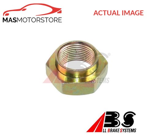 Axle nut drive - axle, abs