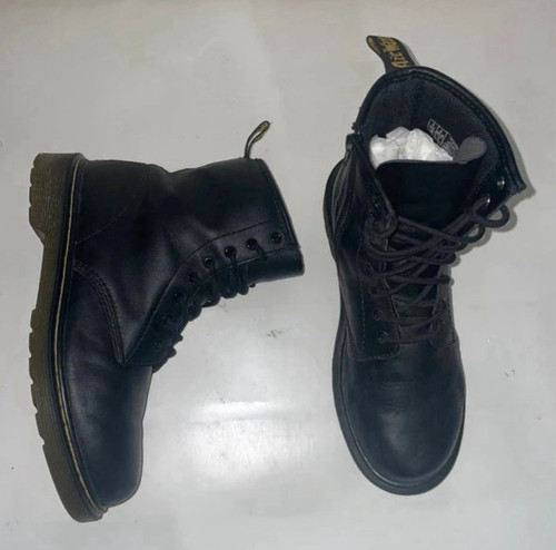 Martens black leather - dr.,