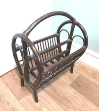 Bamboo Magazine Rack  Vintage Newspaper Rack