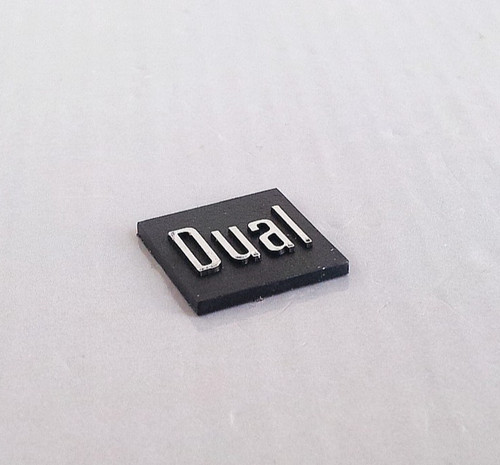 Dual 505 turntable badge - dual, 505-2