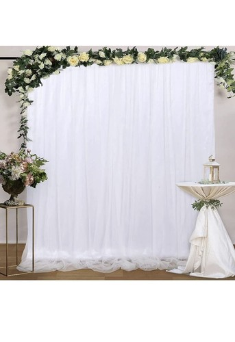 White fabric backdrop - white,