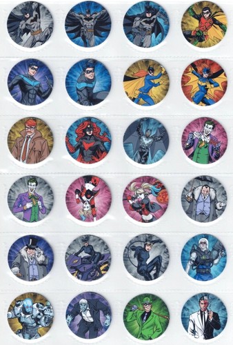 Tazos batman team 2023 dc - 2023,