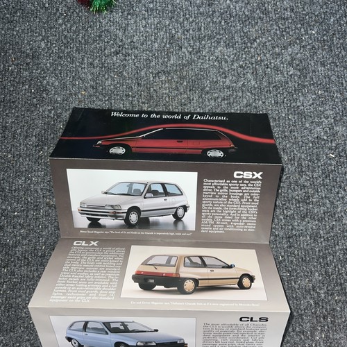1988 daihatsu charade - fold, out