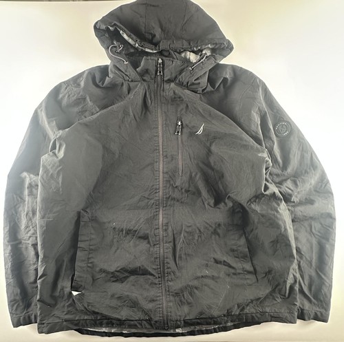 Nautica hooded windbreaker - hooded,