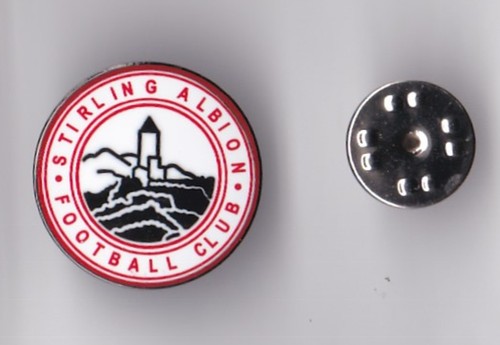 Stirling albion lapel badge - stirling,