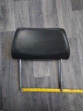Retro Recaro Front Seat Grey Leather Headrest