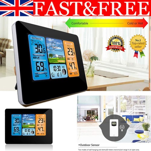 Lcd weather station with - weather,