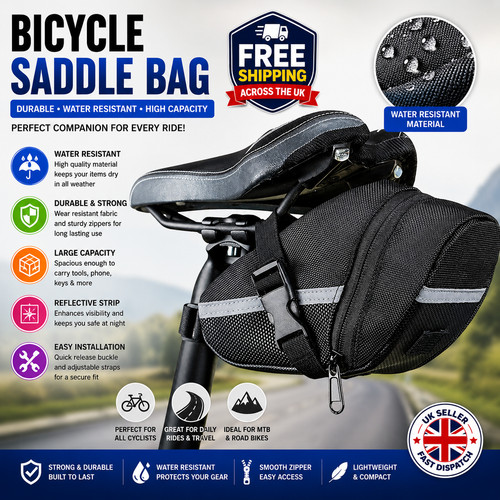 Bike seat waterproof bag - waterproof,