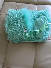 Green Knitted Loopy Baby