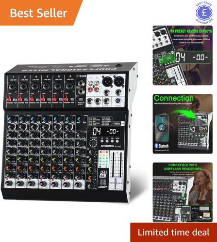 Compact channel audio mixer - compact,