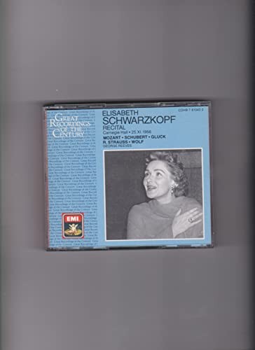 Elisabeth schwarzkopf recital - schwarzkopf:,