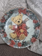 Teddys Winter Wonderland Plate