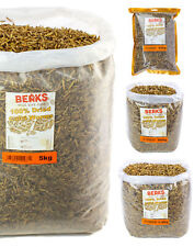 Dried Calci worms for wild garden birds reptiles & mammals high calcium 500g-5kg