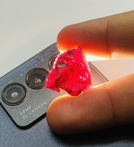 Cts red garnet raw huge - raw,