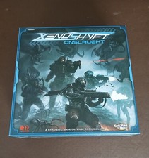 XenoShyft: Onslaught a base defence deck-builder board game for 1-4 players