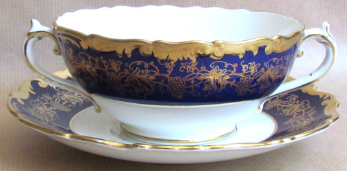 Coalport china hazelton cobalt - hazelton,