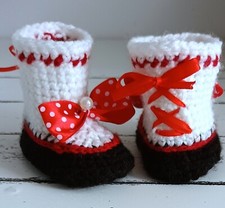 BABY MINIE CROCHET SHOES YOUR