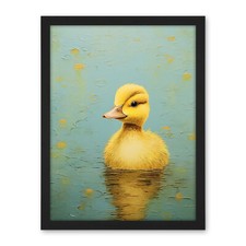 Duckling on the Water Painting