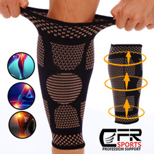 Elastic Calf Support Compression Sleeves Running Leg Pain Shin Splints Men Women