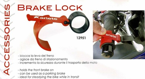 Parking brake handlebar lever