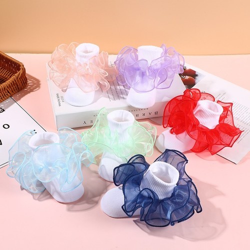 Girls lace ruffle - ruffle, frilly