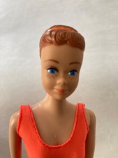 Vintage 1960's Midge  Wig Wardrobe Doll & Wigs - Barbie - Free Post