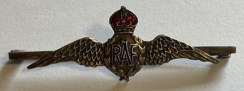 Wwii sterling solid silver raf - sterling,