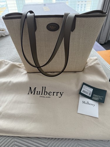 Mulberry elm tote - elm, raffia