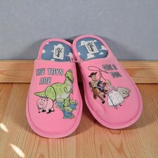 Toy Story Pink Slippers Womens