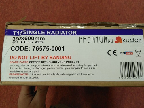 Radiator 300 600mm t11 - 300, x