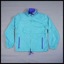 Woolrich - Small - Men's Vintage Seajade Windbreaker Jacket 90s Zip Up