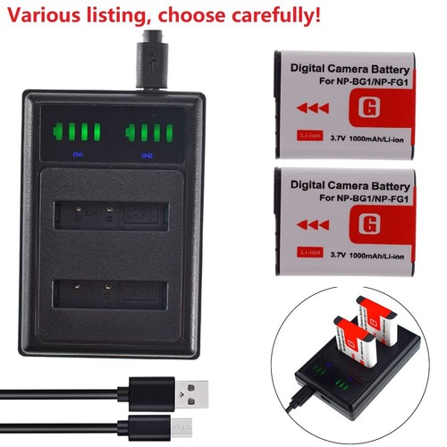 Bg1 fg1 battery charger - np-bg1/fg1,
