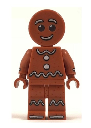 Lego gingerbread man dark - lego,