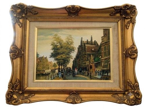Stunning vintage hand painted - stunning,