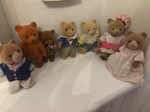 Sylvanian families bear bundle - families,