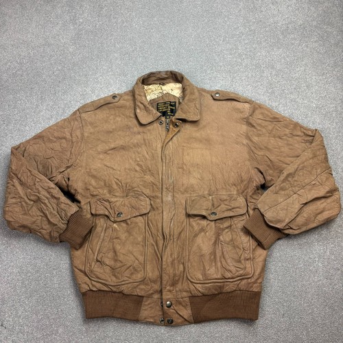 Leather flying jacket - flying, adult